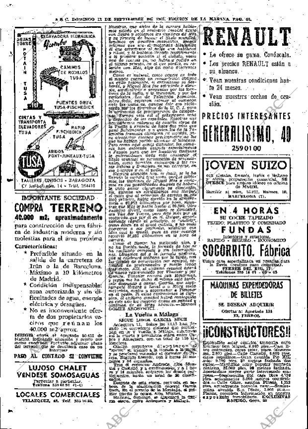 ABC MADRID 12-09-1965 página 88