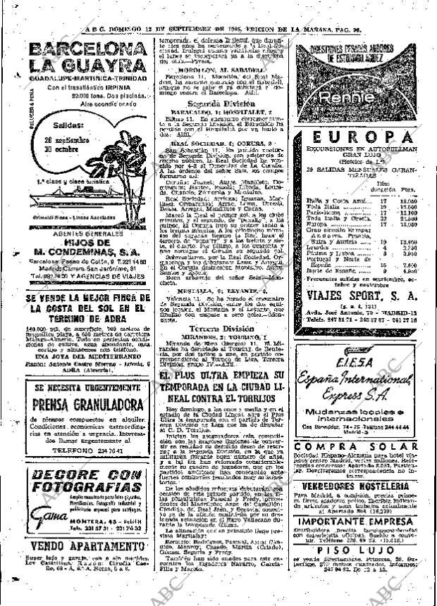 ABC MADRID 12-09-1965 página 90