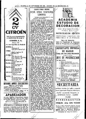 ABC MADRID 14-09-1965 página 62