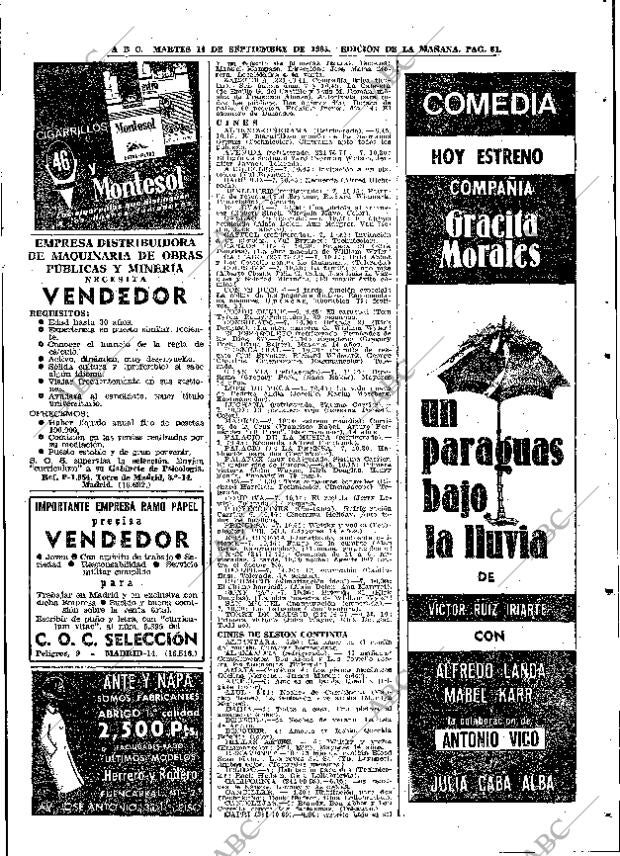 ABC MADRID 14-09-1965 página 79