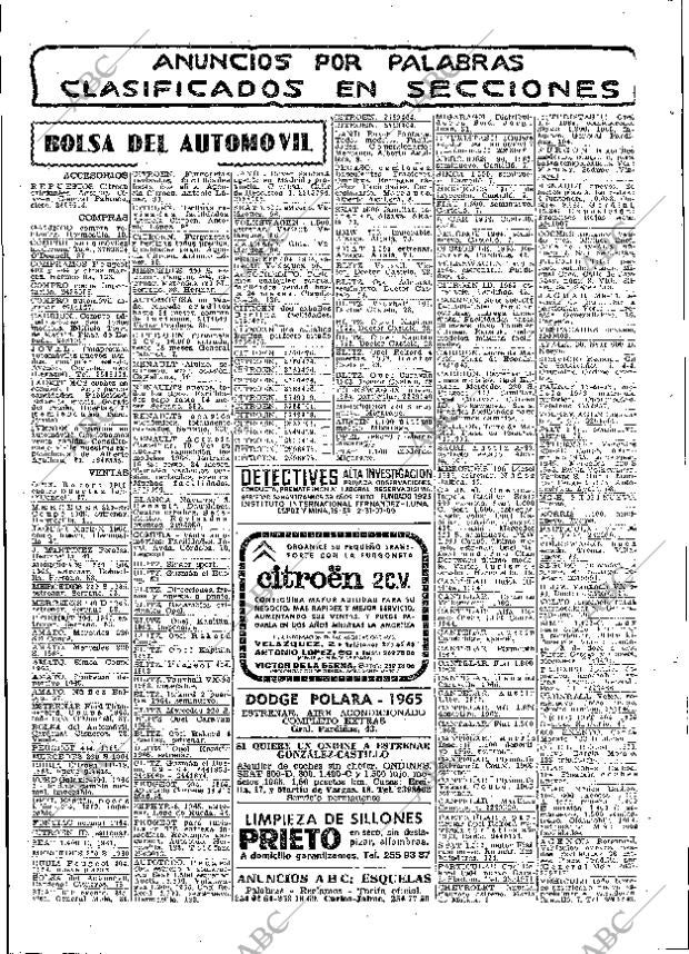 ABC MADRID 14-09-1965 página 83