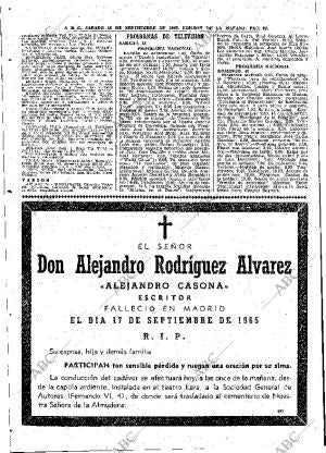 ABC MADRID 18-09-1965 página 82