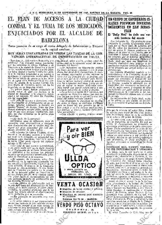 ABC MADRID 22-09-1965 página 49