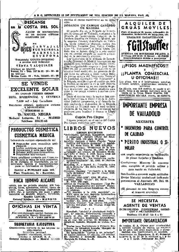 ABC MADRID 22-09-1965 página 58