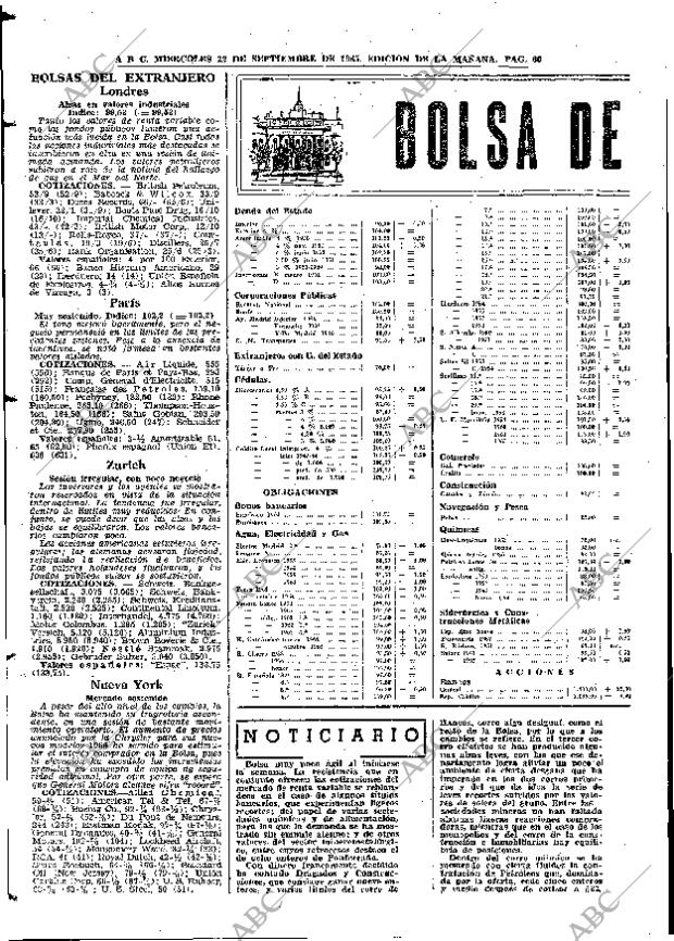 ABC MADRID 22-09-1965 página 60