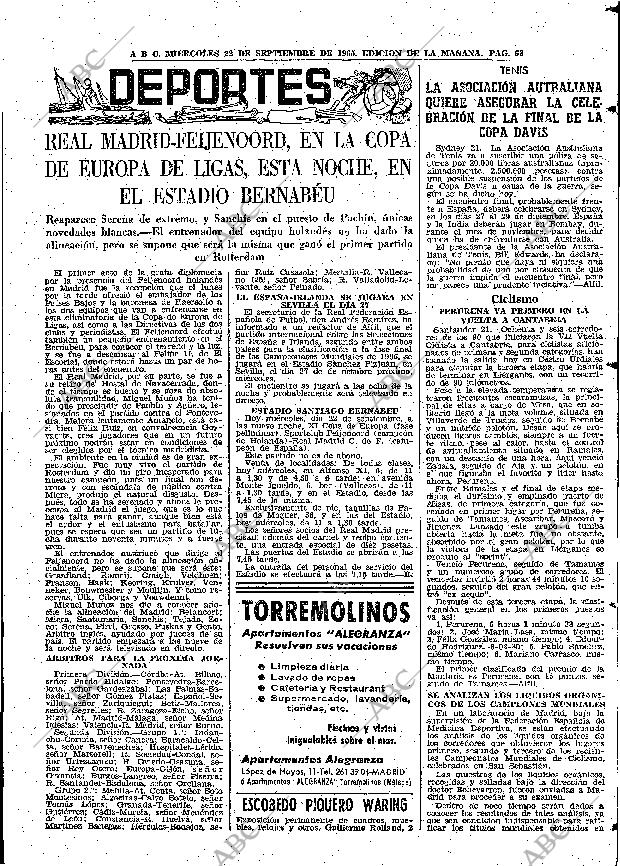 ABC MADRID 22-09-1965 página 63