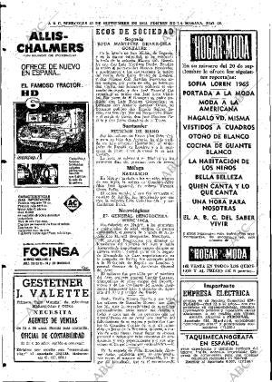 ABC MADRID 22-09-1965 página 68