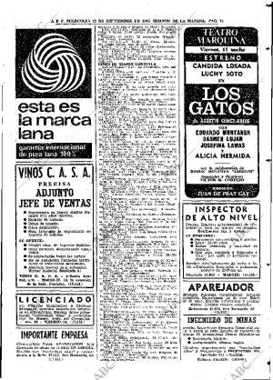 ABC MADRID 22-09-1965 página 73