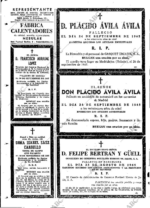 ABC MADRID 29-09-1965 página 106