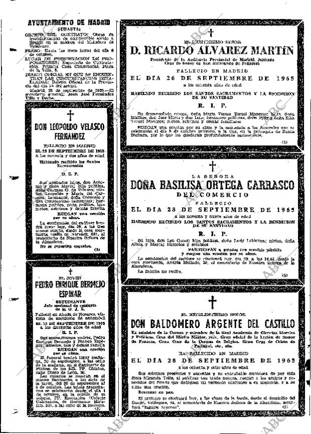 ABC MADRID 29-09-1965 página 108