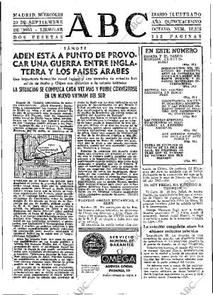 ABC MADRID 29-09-1965 página 49