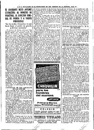 ABC MADRID 29-09-1965 página 65