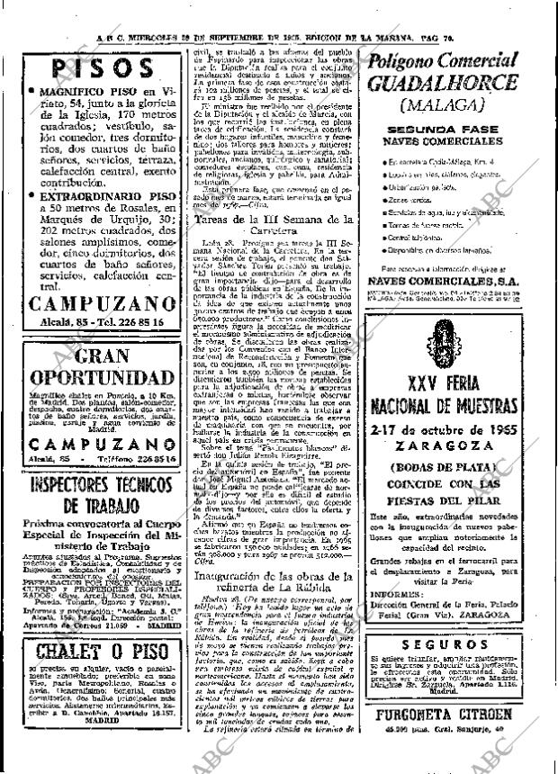 ABC MADRID 29-09-1965 página 70