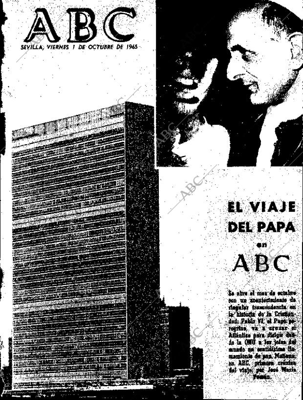 ABC SEVILLA 01-10-1965 página 1