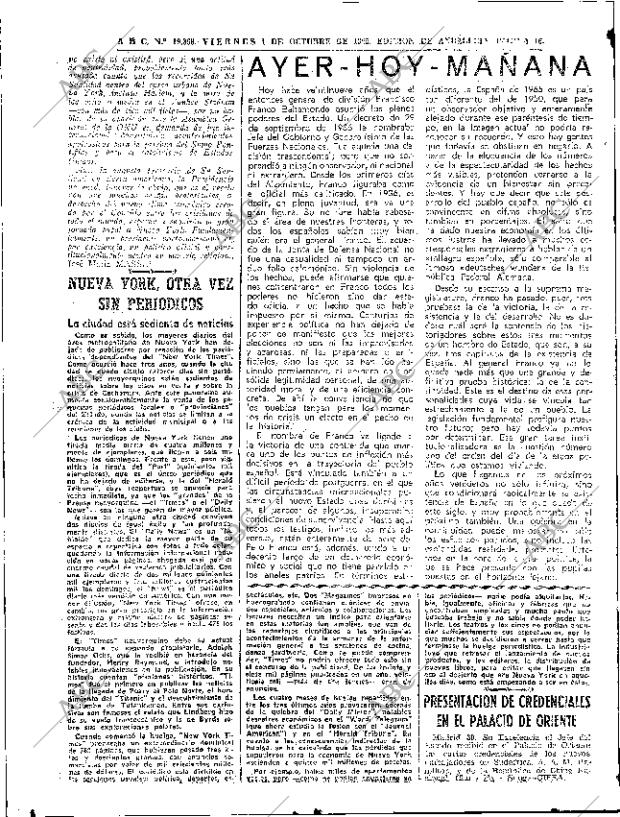 ABC SEVILLA 01-10-1965 página 16