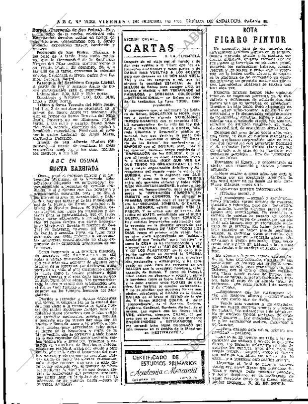 ABC SEVILLA 01-10-1965 página 40