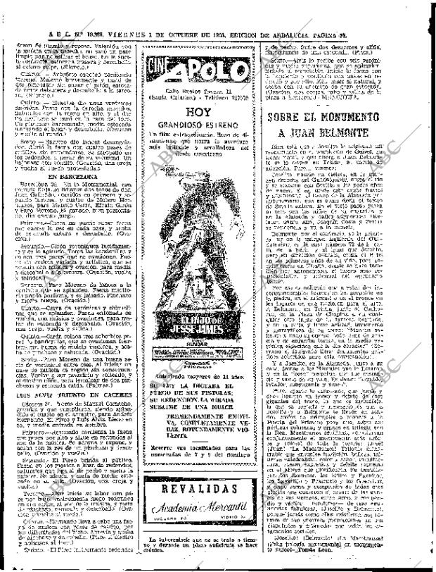 ABC SEVILLA 01-10-1965 página 50