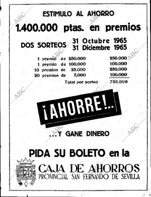 ABC SEVILLA 01-10-1965 página 9