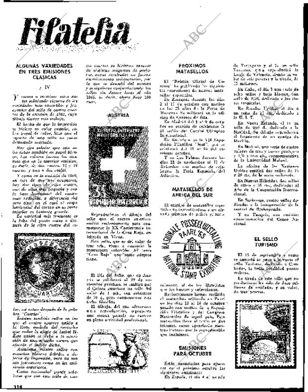 BLANCO Y NEGRO MADRID 02-10-1965 página 114