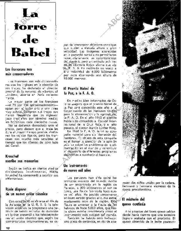 BLANCO Y NEGRO MADRID 02-10-1965 página 12