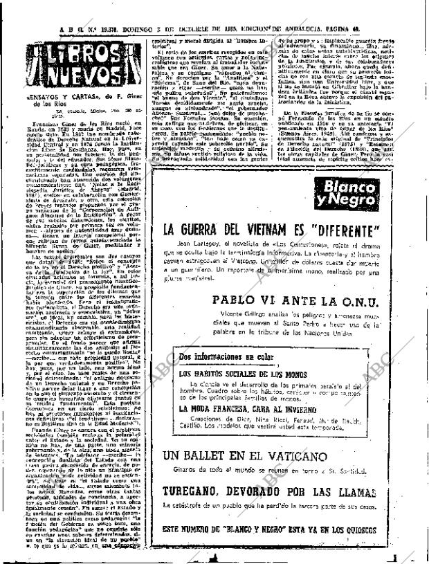 ABC SEVILLA 03-10-1965 página 43