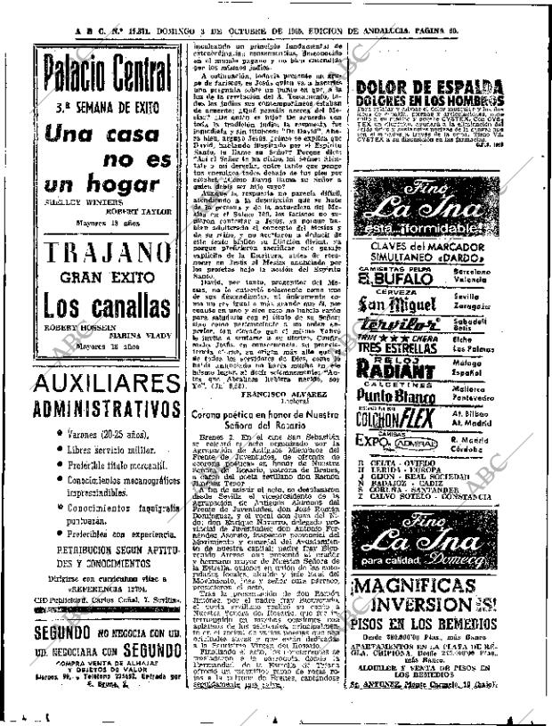 ABC SEVILLA 03-10-1965 página 60