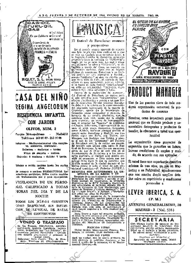 ABC MADRID 07-10-1965 página 88