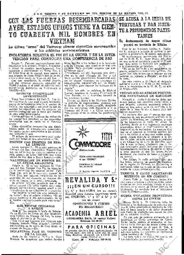 ABC MADRID 08-10-1965 página 57