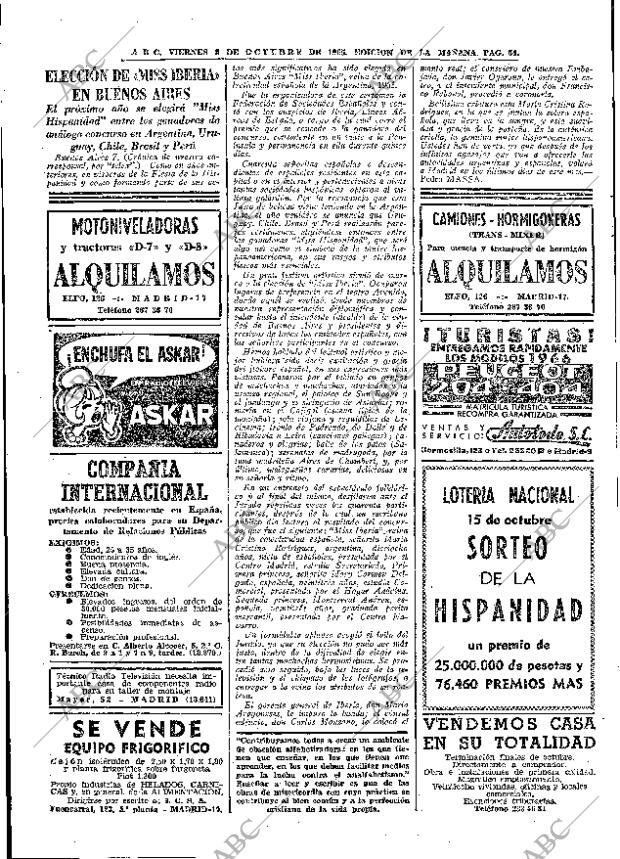 ABC MADRID 08-10-1965 página 64