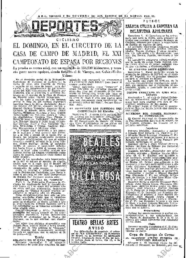 ABC MADRID 08-10-1965 página 87