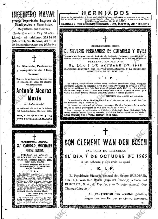 ABC MADRID 09-10-1965 página 108