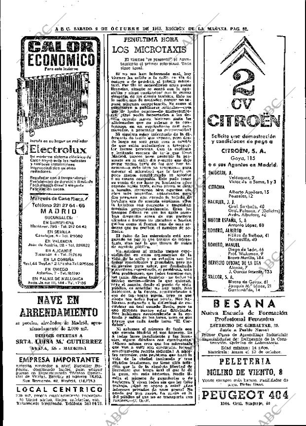 ABC MADRID 09-10-1965 página 82