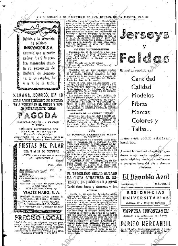 ABC MADRID 09-10-1965 página 88