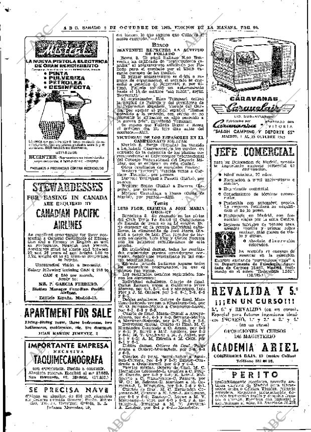 ABC MADRID 09-10-1965 página 90