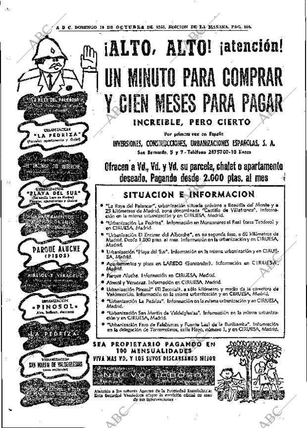 ABC MADRID 10-10-1965 página 100