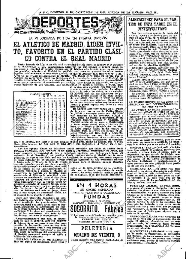 ABC MADRID 10-10-1965 página 101