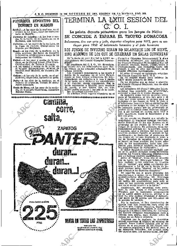 ABC MADRID 10-10-1965 página 103