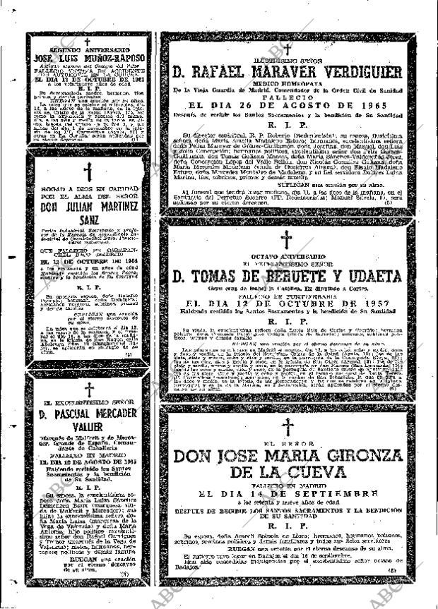 ABC MADRID 10-10-1965 página 124