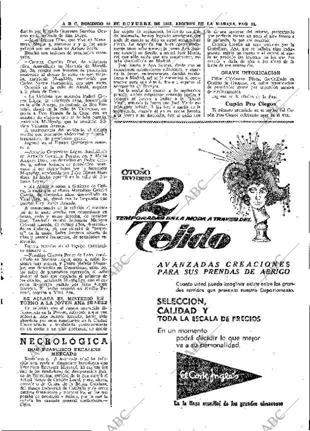 ABC MADRID 10-10-1965 página 91