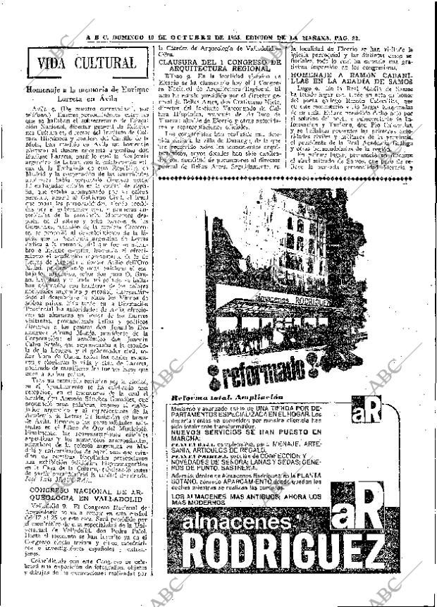 ABC MADRID 10-10-1965 página 93
