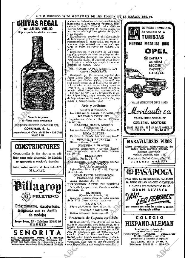 ABC MADRID 10-10-1965 página 94