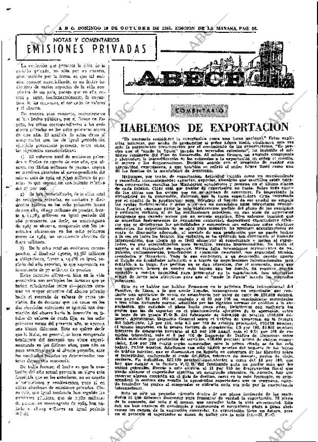 ABC MADRID 10-10-1965 página 96