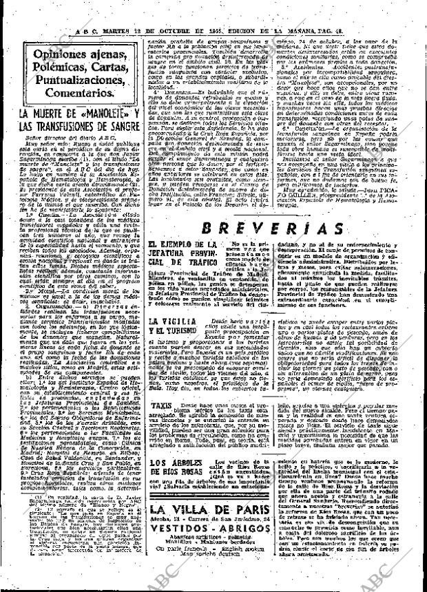 ABC MADRID 12-10-1965 página 48