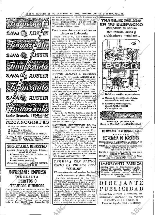 ABC MADRID 12-10-1965 página 54