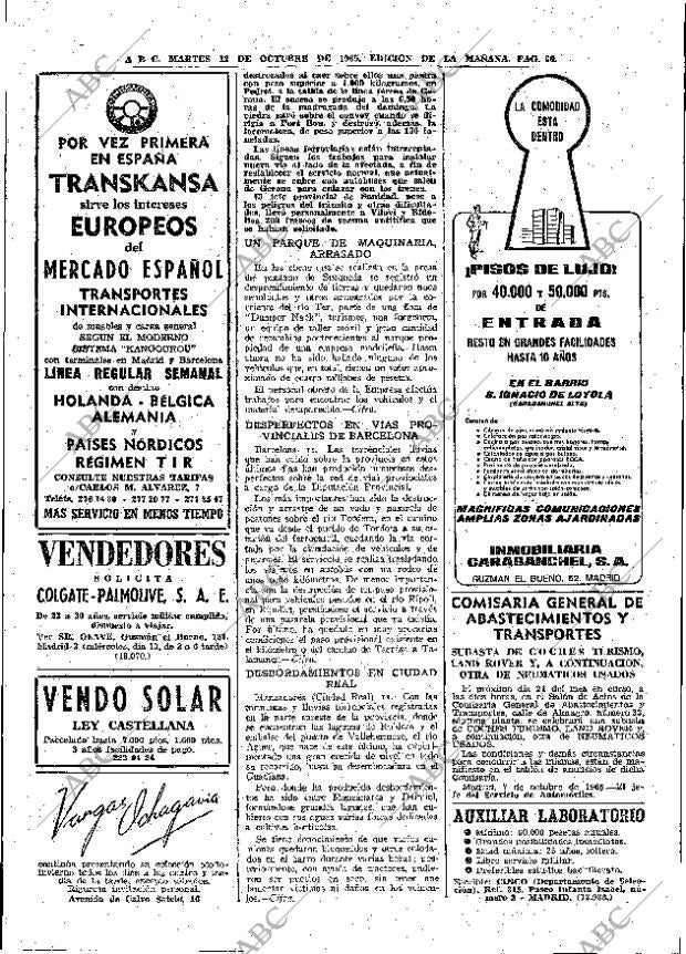 ABC MADRID 12-10-1965 página 66