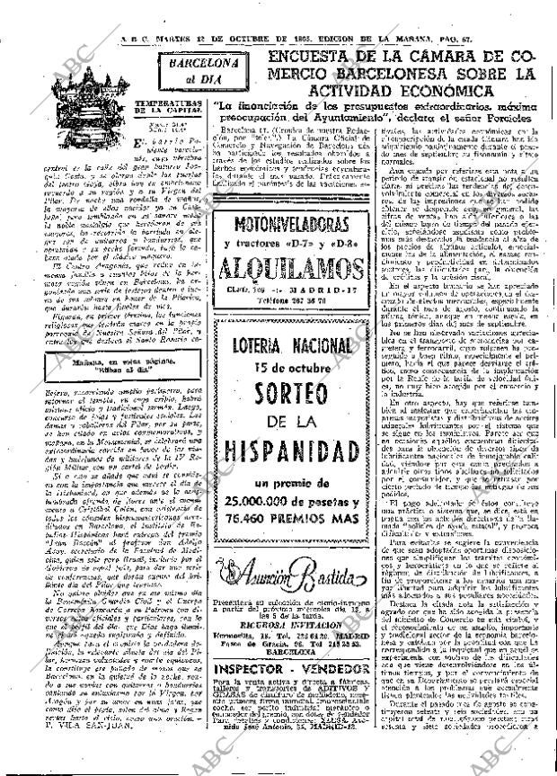 ABC MADRID 12-10-1965 página 67