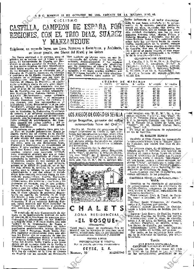 ABC MADRID 12-10-1965 página 85