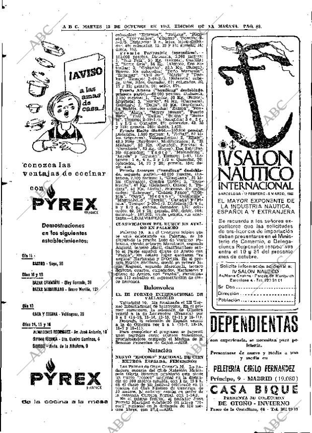 ABC MADRID 12-10-1965 página 88