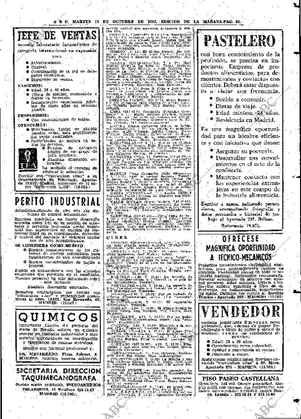 ABC MADRID 12-10-1965 página 93