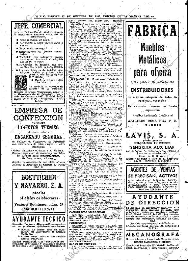 ABC MADRID 12-10-1965 página 95